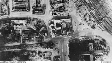 Cologne Bomb Damage, 1942