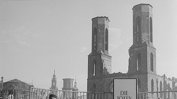Dresden Memorial, 1962