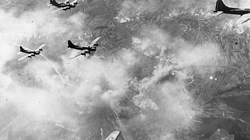 B-17 Bombers over Schweinfurt