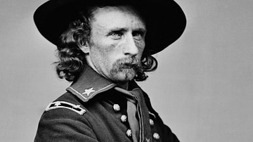 Brevet Major General George Armstrong Custer c. 1865