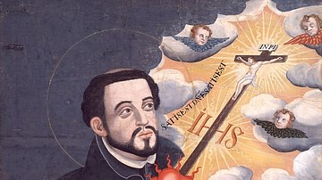 Painting of Francis Xavier, c. 1600