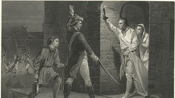 Ethan Allen Demands the Surrender of Fort Ticonderoga