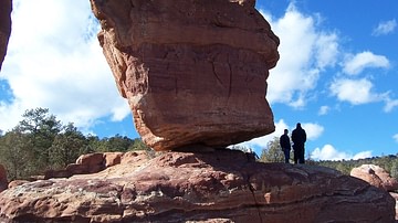 Balanced Rock, Colorado Springs, Colorado, USA
