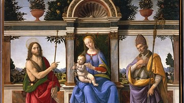 Madonna di Piazza by Andrea del Verrocchio