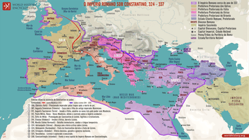 O Império Romano Sob Constantino 324 - 337