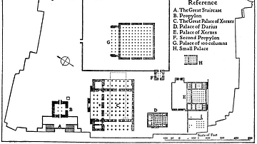 Map of Persepolis