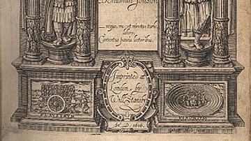 Title Page of The Workes of Benjamin Jonson, 1616