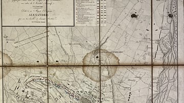 Map of the Battle of Novi