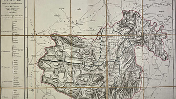Map of the Stura Department