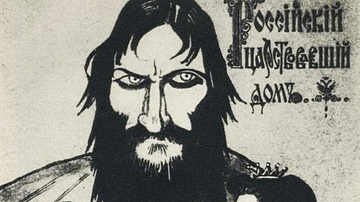 Rasputin & Tsar Cartoon