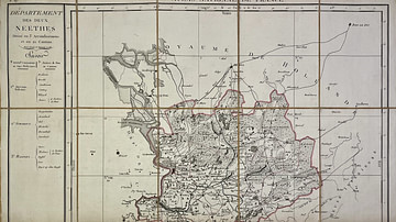 Map of the Deux-Nèthes Department