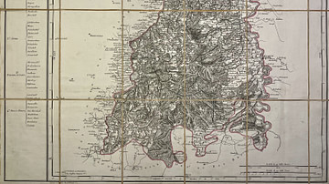 Map of the Mont-Tonnerre Department