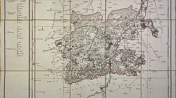 Map of the Meuse-Inférieure Department