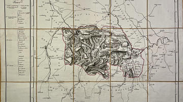 Map of the Marengo Department