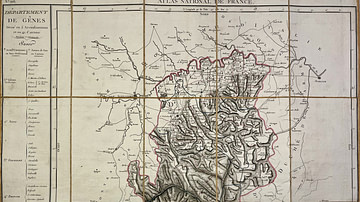 Map of the Genoa Department