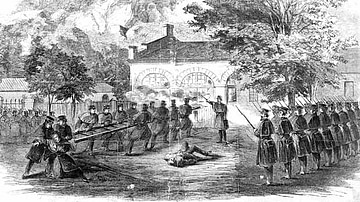US Marines Storm John Brown's 'Fort' at Harpers Ferry