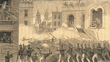 US Troops at the Battle of Monterrey, September 1846
