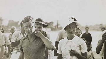 King Edward VIII and Wallis Simpson on Holiday in Yugoslavia