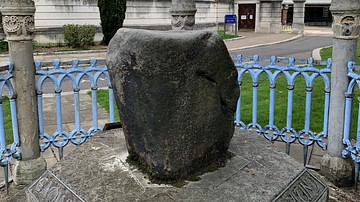 The Coronation Stone at Kingston-upon-Thames