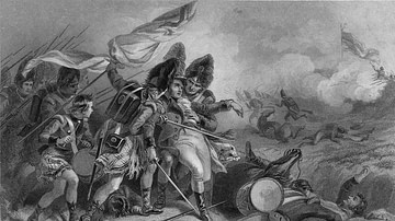 Death of Pakenham at New Orleans