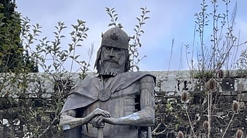 Alfred the Great Statue, Shaftesbury Abbey