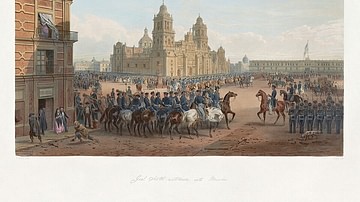 General Scott Enters Mexico City
