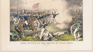 Taylor at the Battle of Palo Alto