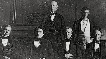 President Polk and his Cabinet, 1846