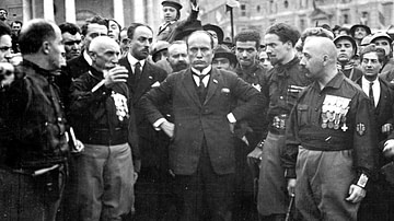 Mussolini & His Blackshirts, 1922