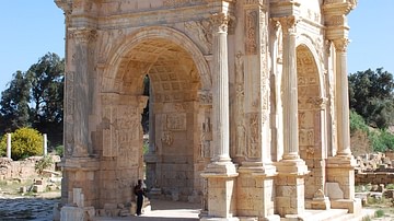 Tetrapylon, Leptis Magna