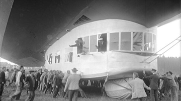 Gondola of the USS Los Angeles