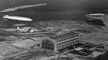 Hindenburg Landing at Lakehurst