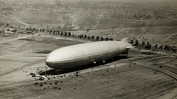 Graf Zeppelin Landed