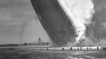 Hindenburg in Flames