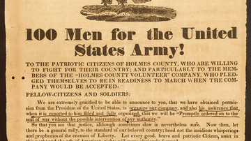 US Army Recruitment Poster 1847