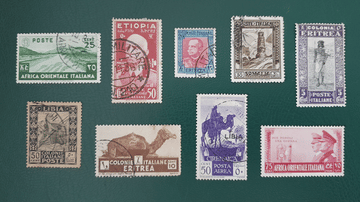 Italian Colonial Postage Stamps