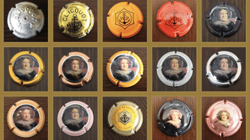 Champagne Capsules of Veuve Clicquot
