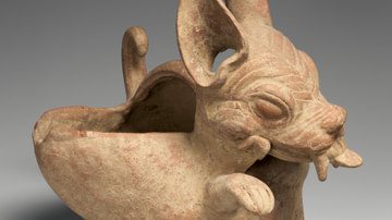 Mesoamerican Canine Vessel