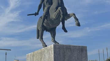 Alexander the Great and Bucephalus