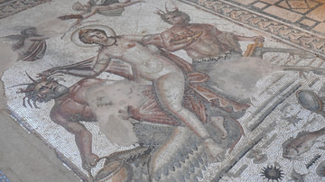 Mosaic of Venus and Ichthyocentaurs from Bulla Regia