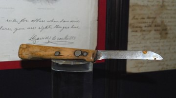 A Knife Purportedly Carried by Davy Crockett at the Alamo