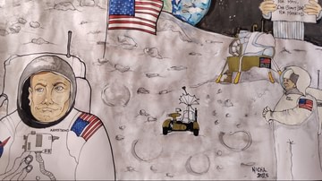 Landing on the Moon 1969