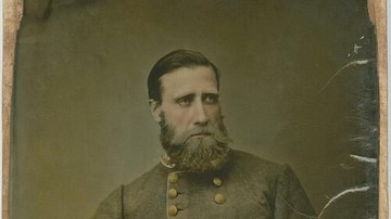 Colorized Portrait of John Bell Hood