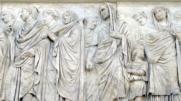 Procession Relief, Ara Pacis