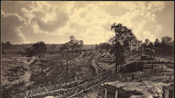 Confederate Earthworks Outside Atlanta