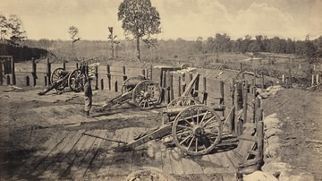 Rebel Works in Front of Atlanta