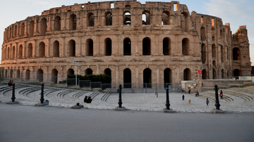 Amphitheatre of El Djem Exterior