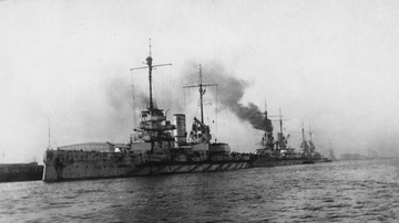 German Dreadnoughts in Port