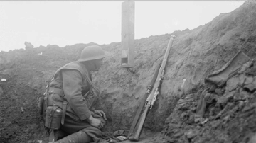 Sentry Post, Western Front 1918