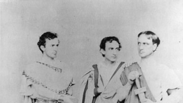 John Wilkes Booth, Edwin Booth, & Junius Brutus Booth Jr.